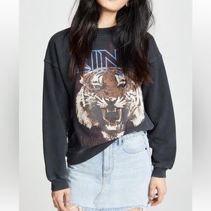 Anine Bing Tiger Sweatshirt size S